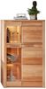 Highboard NATURE ONE Front Kernbuche Massivholz - mit LED Beleuchtung Bild 2