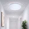 LED Deckenleuchte mit Sternenhimmel Effekt D 26 cm Bild 2