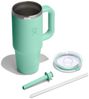 Hydro Flask Thermobecher 24 OZ Travel Tumbler Clear Lid, 710 ml, 1-tlg, Edelstahl, Kompatibel mit Eindrückzubehör der Größe Medium Bild 3