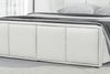 99rooms Rosemarie Polsterbett Kunstleder SOFT Weiß 160x200 cm ohne Bettkasten Bild 4