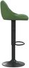 vidaXL Barhocker 2 Stk. Dunkelgrün Samt 335352 Bild 5