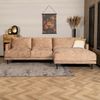 Bronx71 Ecksofa Denver Samt taupe rechts Bild 3