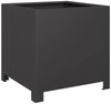 vidaXL Pflanzkübel 2 Stk. Schwarz 40x40x40 cm Stahl 851200 Bild 5