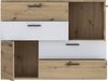 Kommode SKIVE Optik: Artisan Eiche / Secret Grey 2-trg. 4 Schubladen Bild 4