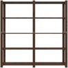 vidaXL Lagerregal mit 5 Böden Braun 170x38x170 cm Massivholz Kiefer 373395 Bild 3