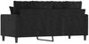 vidaXL 2-Sitzer-Sofa Schwarz 140 cm Samt 359308 Bild 5