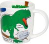 KÖNITZ 1172673025 Kid's Wissen Dinos 230 ml aus Porzellan / Kinderbecher Bild 3
