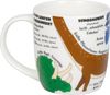KÖNITZ 1172673025 Kid's Wissen Dinos 230 ml aus Porzellan / Kinderbecher Bild 2