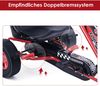 Pedal Gokart Racing Kinderauto Pedalfahrzeug Tretauto Gocart Sitzaußen-rot Bild 5