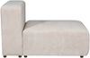 Sofa-Modul Suldal Sitzelement Cord Beige [en. casa] Bild 3