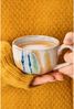 Ib Laursen Tasse Ib Laursen Tasse mit Henkel Trosa Blaue Struktur Bild 1