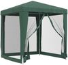 vidaXL Partyzelt mit 4 Mesh-Seitenwänden Grün 2x2 m HDPE 319218 Bild 2
