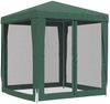 vidaXL Partyzelt mit 4 Mesh-Seitenwänden Grün 2x2 m HDPE 319218 Bild 5