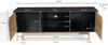Lowboard Schwarz Eiche-Dekor 150x55x40 cm TV-Kommode Modern, Design TV-Schran... Bild 4