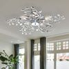 Deckenleuchte Flash mit strahlendem Licht und Chrom Design Bild 5