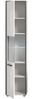 Badschrank (B/H/T: 40x188x34 cm) in weiß hochglanz Bild 3