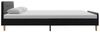 vidaXL Bettgestell Dunkelgrau Sackleinen 160x200 cm 284898 Bild 4
