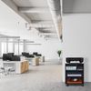 Relaxdays Schwarzer Rollcontainer Bild 3
