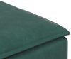 vidaXL Modulares Sofa Fußhocker-Modul Dunkelgrün 100x100x48 cm 4104491 Bild 5