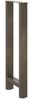 vidaXL Bartischbeine Naturstahl 2 Stk. 40x(100-101) cm Stahl 4013339 Bild 4