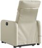 vidaXL Massagesessel mit Aufstehhilfe Elektrisch Creme Kunstleder 3206771 Bild 4