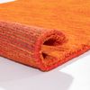 Gabbeh Teppich - Softy - Uni 300 x 80 cm - orange - läufer Bild 5
