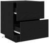 vidaXL Nachttisch Schwarz Eichen-Optik 45 x 40 x 55 cm Holzwerkstoff 863061 Bild 5