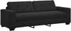 vidaXL Sofa 3 pcs Wind Rot 221 x 80 x 80 cm Leinenmischgewebe 3324631 Bild 5