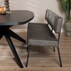 Bronx71 Esszimmerbank Leder Espen anthrazit 190 cm Bild 3