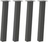 vidaXL Konsolentischbeine 4 Stk. Anthrazit 72 cm Stahl 4012506 Bild 2