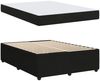 vidaXL Bettrahmen mit Matratze Schwarz 160 x 200 cm Stoff 3398414 Bild 4