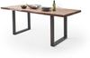 Tischgestell >CALABRIA< (2er-Set) in anthrazit - 73x74x8 (BxHxT) Bild 3