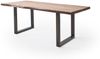 Tischgestell >CALABRIA< (2er-Set) in anthrazit - 73x74x8 (BxHxT) Bild 2