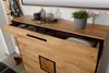 Schuhschrank 120x104cm "Zarah" Wildeiche geölt Bild 3