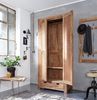Wandgarderobe 90cm 'Oxford' Sheesham massiv Bild 3