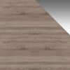 Kleiderschrank Westa XIII, mit RGB LED Beleuchtung, Farbe: Trüffel / Trüffel + Spiegel Bild 4