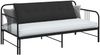 vidaXL Rückenkissen Schwarz 160 x 50 cm Mikrofaserstoff 42014905 Bild 3