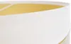 BPS Koncept 01A-018-30 Hängeleuchte SWING Velourss auf PVC-Basis weiß, creme, gold 1xE27 60W H:102 Ø30cm dimmbar Bild 4