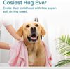 Hundehandtuch Mikrofaser Saugfähig Taschen Weich Braun 77x97cm Bild 5