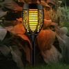 LED Solarleuchte, Fackel, Akku, IP44, schwarz, H 72,5cm Bild 3