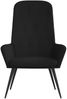 vidaXL Relaxsessel Schwarz Samt 341200 Bild 3