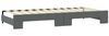 vidaXL Tagesbett Ausziehbar mit Matratzen Dunkelgrau 90x190 cm Stoff 3197663 Bild 5
