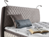 Bambi Boxspringbett Funktionsbett mit Matratze Borjen Set 140x200 mit 2 Nachttischen Bild 3