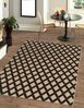 DomDeco Outdoorteppich In- & Outdoor Teppich UMAR, Serie "Noma", Beige-Schwarz, 120 x 170 cm, Rechteckig, Wetterfest & UV-beständig, schimmelresistent Bild 2