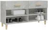 vidaXL Schuhschrank Betongrau 102x35x55 cm Holzwerkstoff 812820 Bild 4