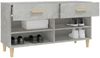 vidaXL Schuhschrank Betongrau 102x35x55 cm Holzwerkstoff 812820 Bild 5