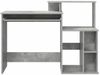 vidaXL Schreibtisch Beton Grau 120,5 x 44 x 88,5 cm Holzwerkstoff 869477 Bild 5