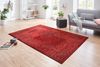 Kurzflor Teppich Plume Rot Braun - 120x170x0,9cm Bild 3