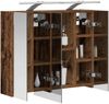 vidaXL Badezimmerspiegelschrank Altholz 60 x 14,5 x 50 cm 889085 Bild 3