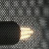 Deckenlampe, Käfig Optik, schwarz-farben, Höhe 21 cm Bild 2